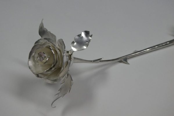 Zilveren geboortelepels met naam en geboortedatum