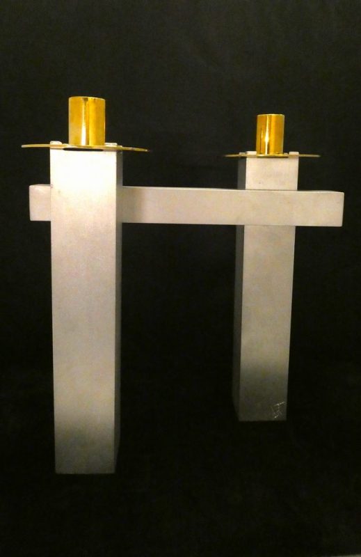 2-armige tafelkandelaar