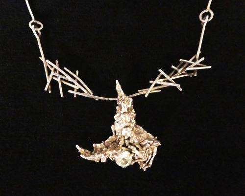 Collier met peridoot