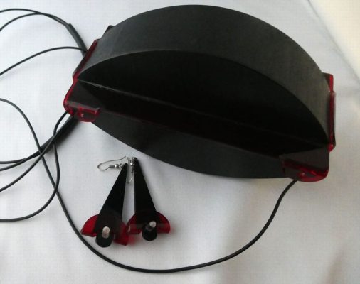 schoudertasje & oorhangers